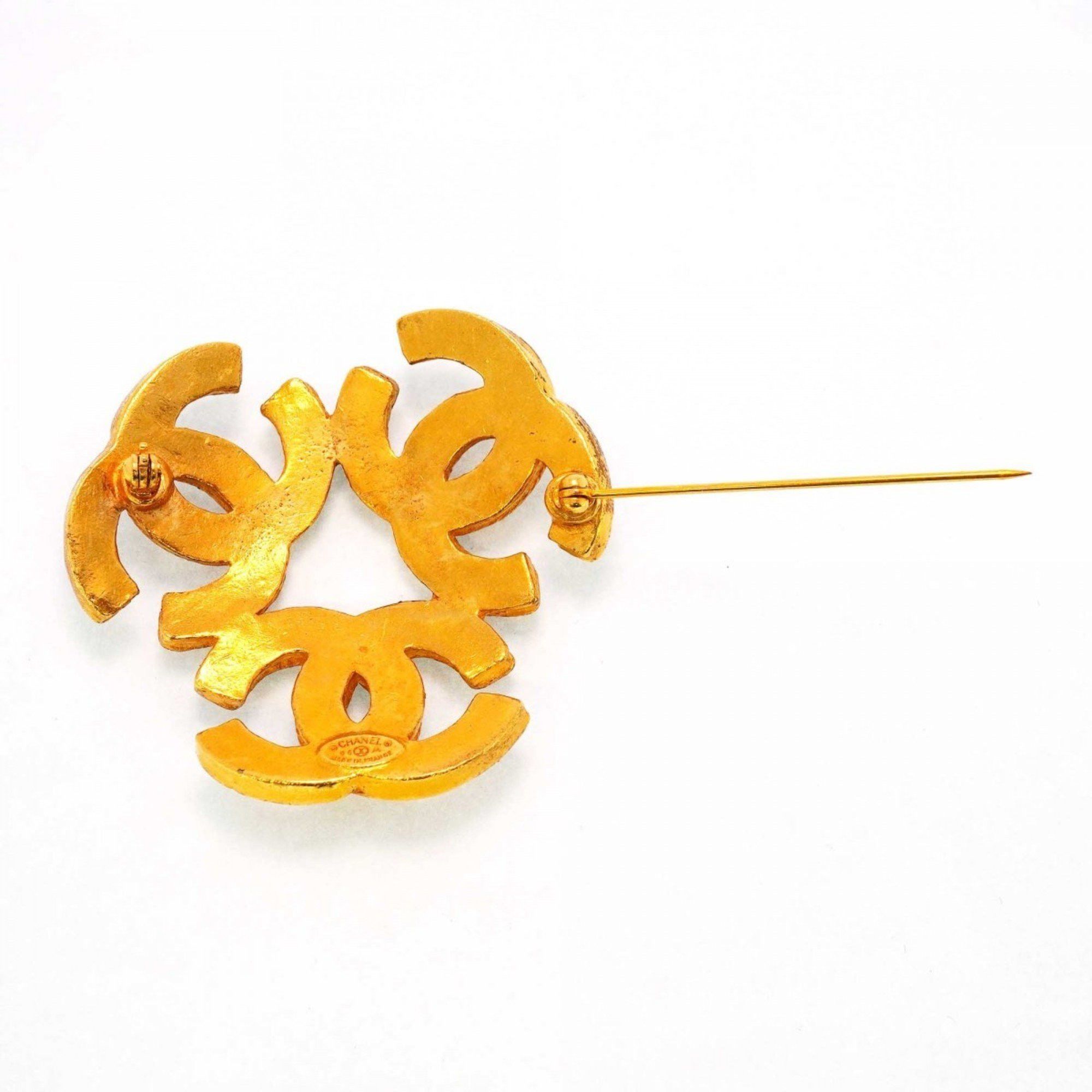 Chanel Chanel Coco Mark brooch Size ONE SIZE - 4 Thumbnail