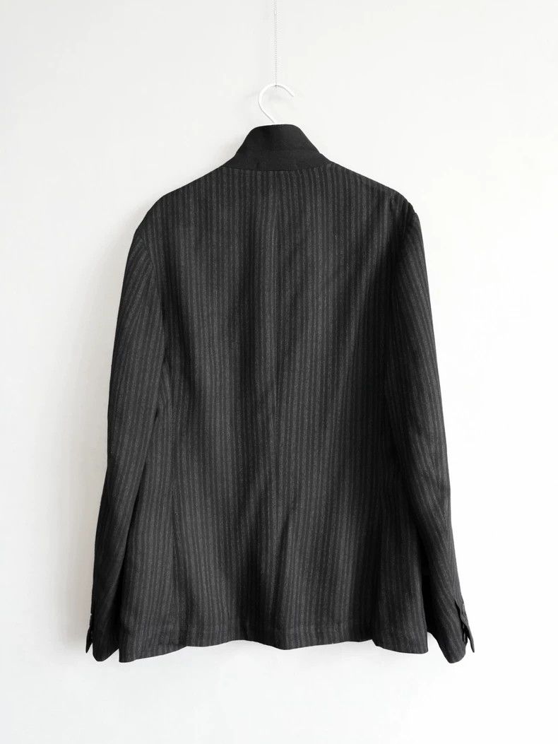 Yohji Yamamoto Yohji Yamamoto Striped Silk Jacket-dmc Size US M / EU 48-50 / 2 - 3 Thumbnail