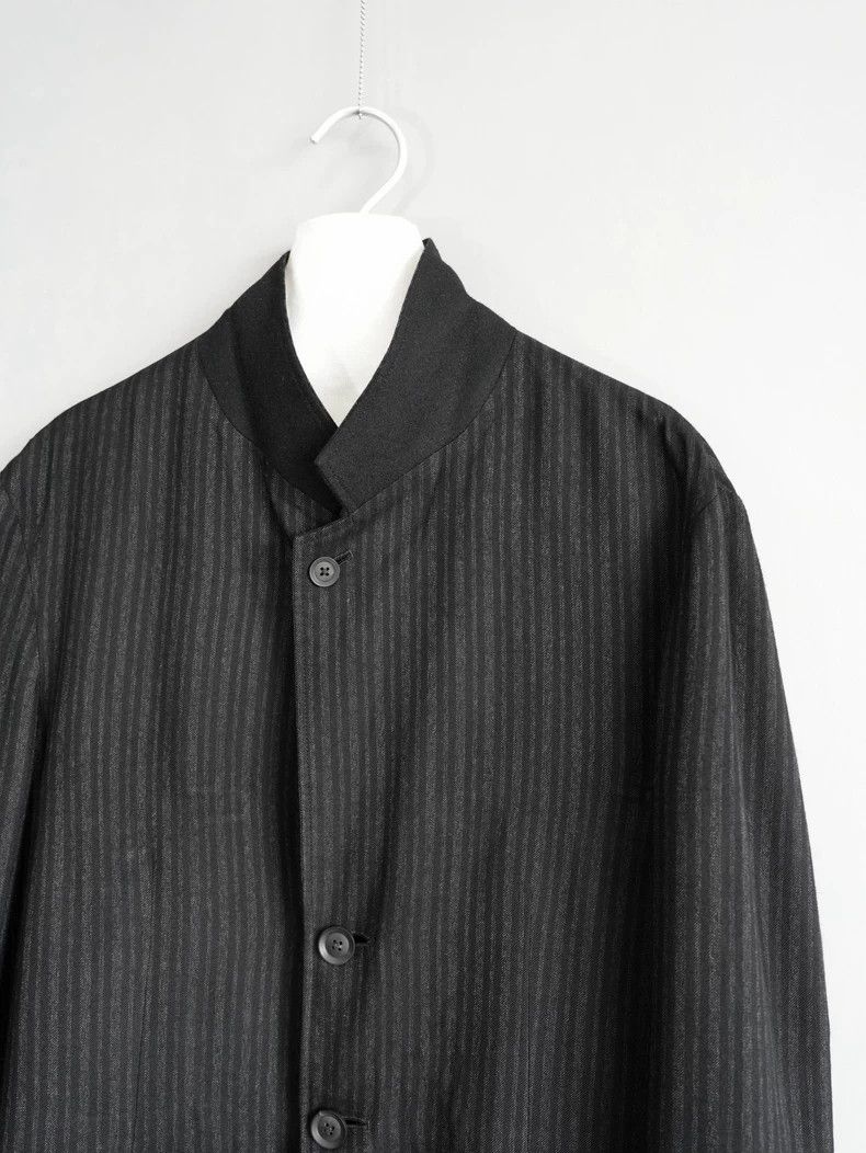 Yohji Yamamoto Yohji Yamamoto Striped Silk Jacket-dmc Size US M / EU 48-50 / 2 - 4 Thumbnail