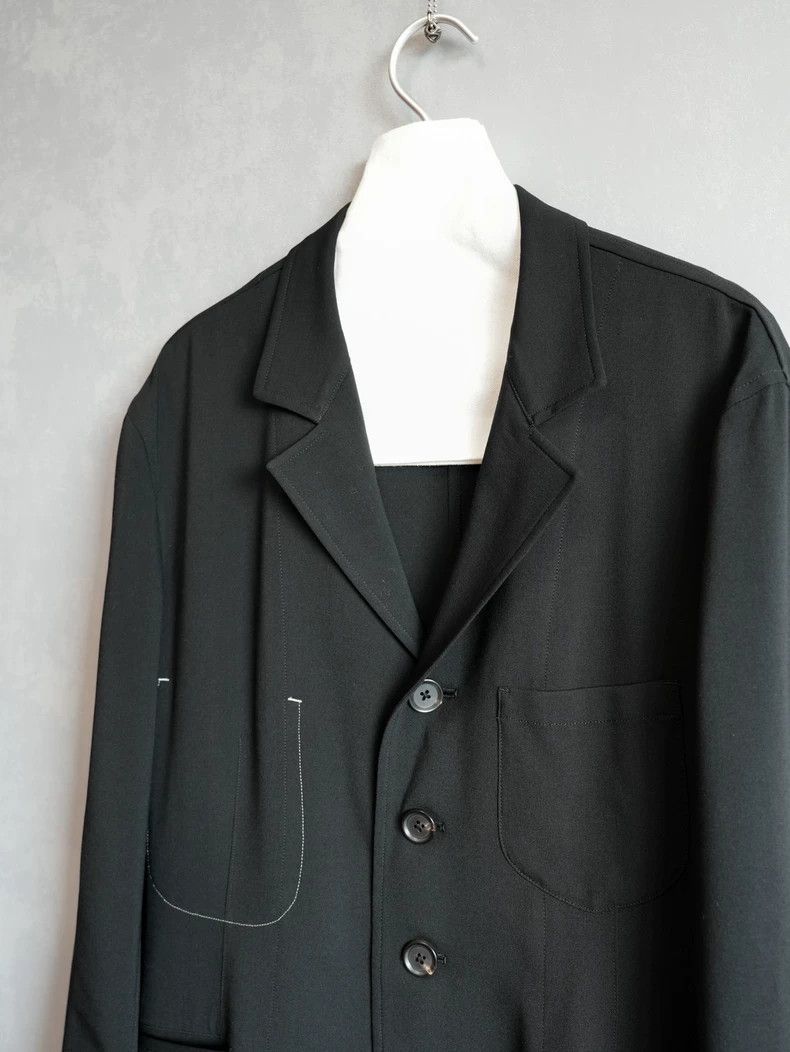 Yohji Yamamoto Yohji Yamamoto Wool Jacket-dmc Size US M / EU 48-50 / 2 - 2 Thumbnail