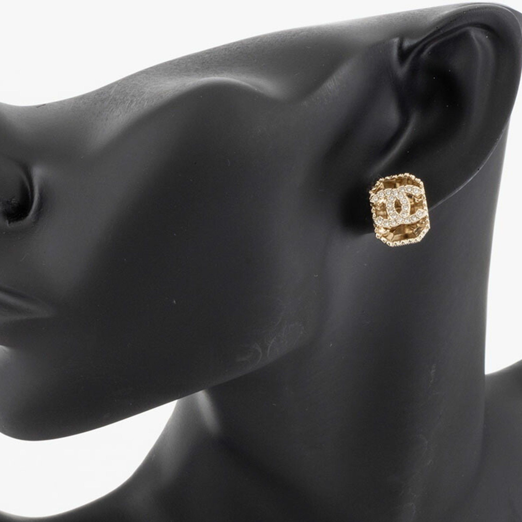 Chanel Chanel Coco Mark earring Size ONE SIZE - 4 Thumbnail
