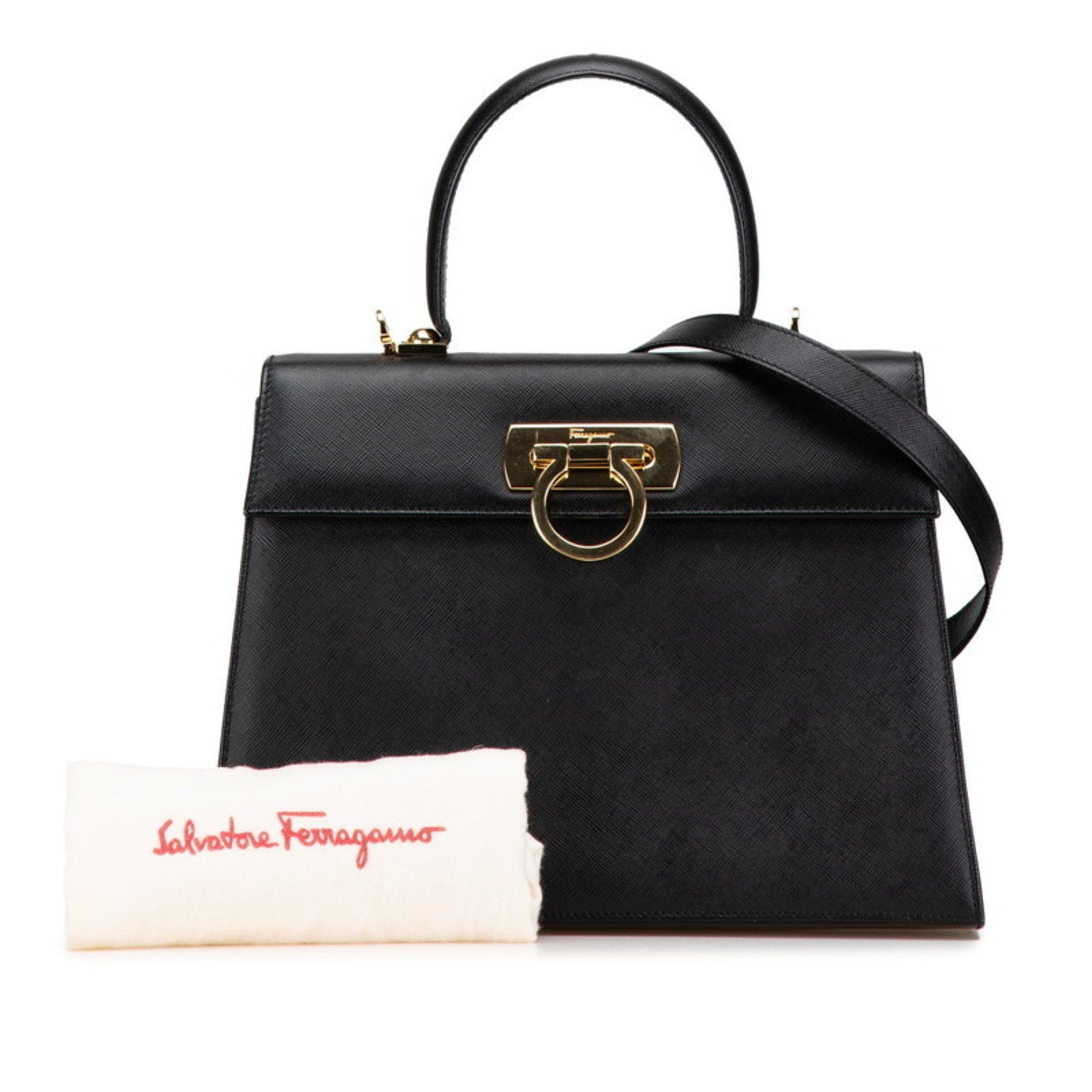 Salvatore Ferragamo Salvatore Ferragamo Iconic Top Handle handbag Size ONE SIZE - 6 Thumbnail