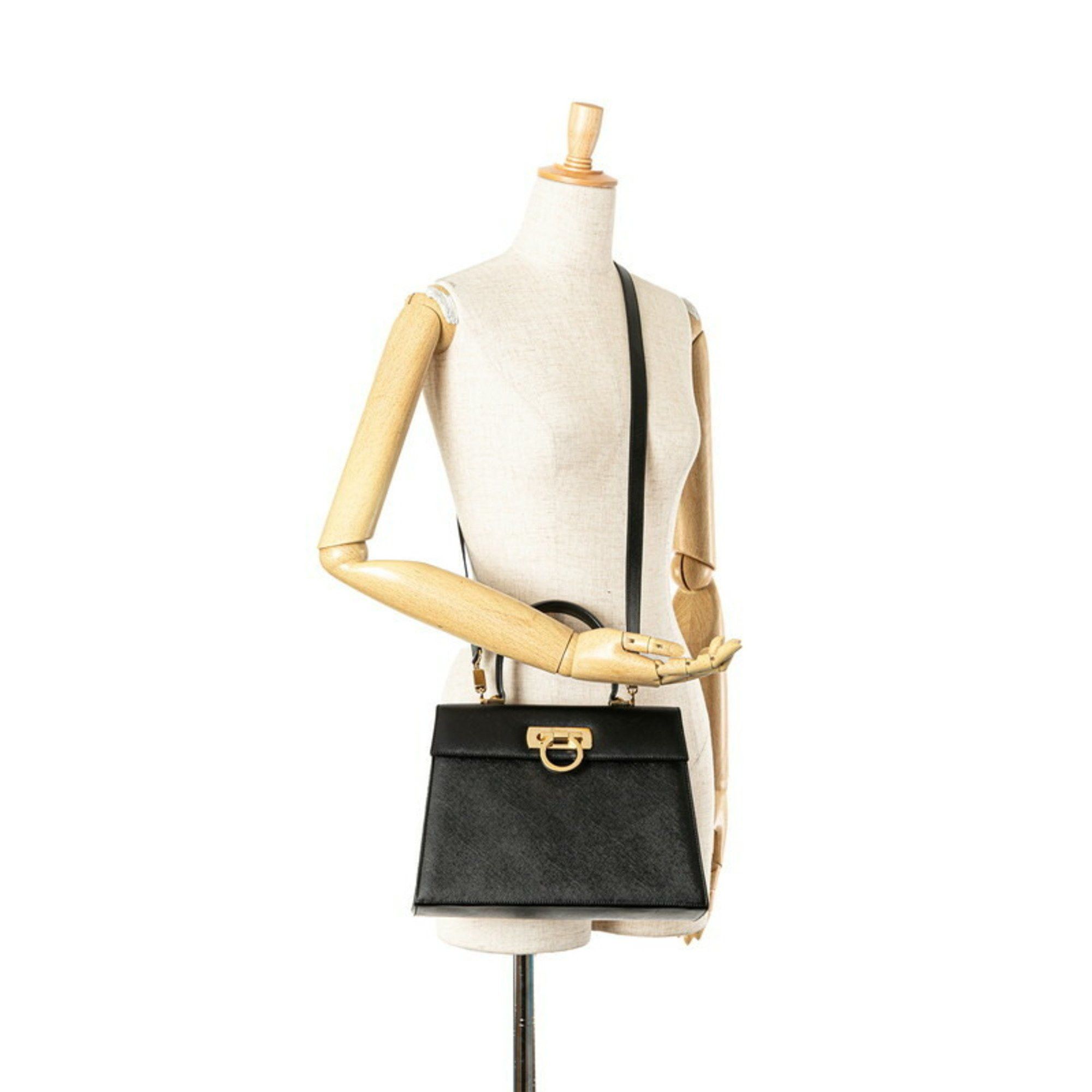 Salvatore Ferragamo Salvatore Ferragamo Iconic Top Handle handbag Size ONE SIZE - 7 Thumbnail