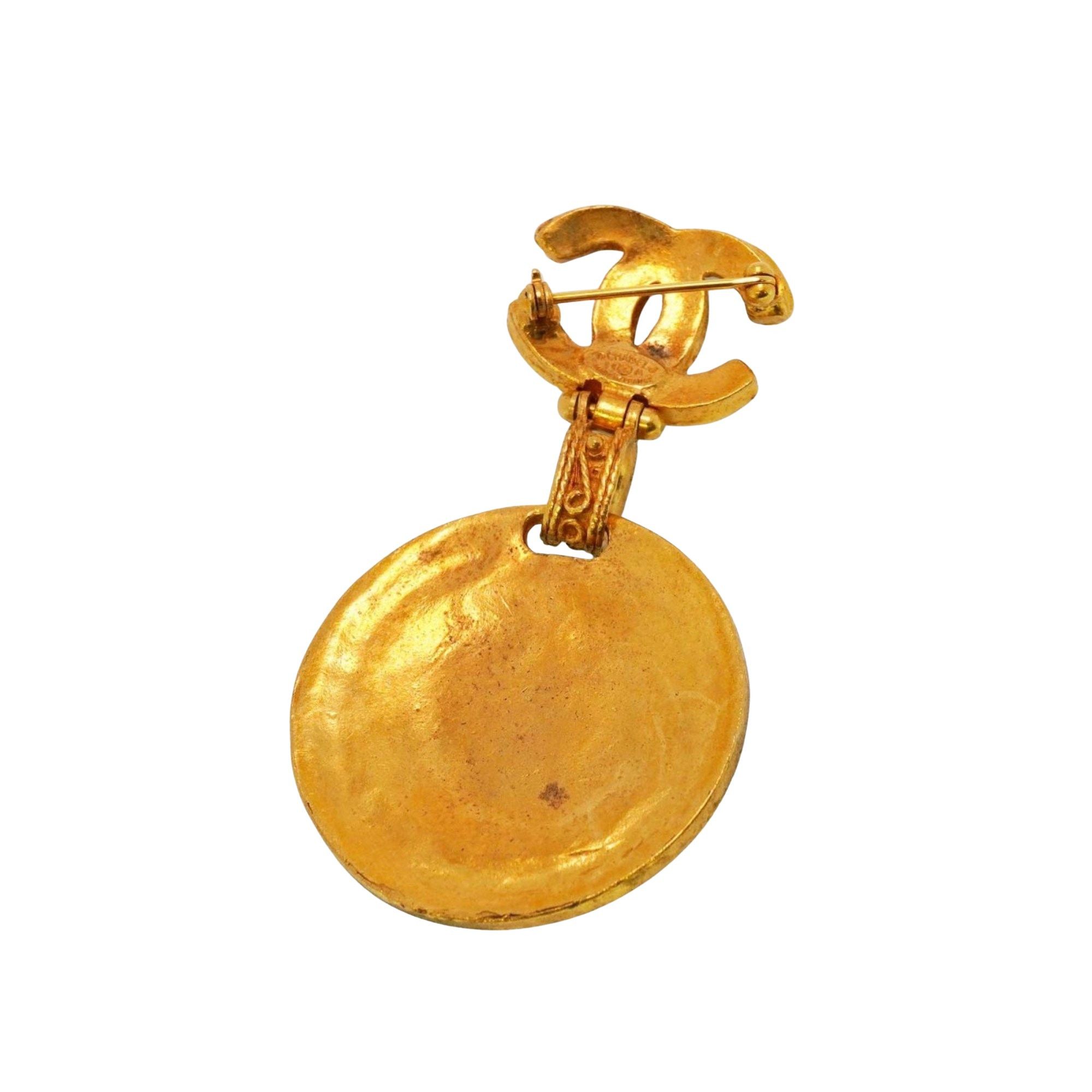Chanel Chanel Coco Mark brooch Size ONE SIZE - 2 Thumbnail