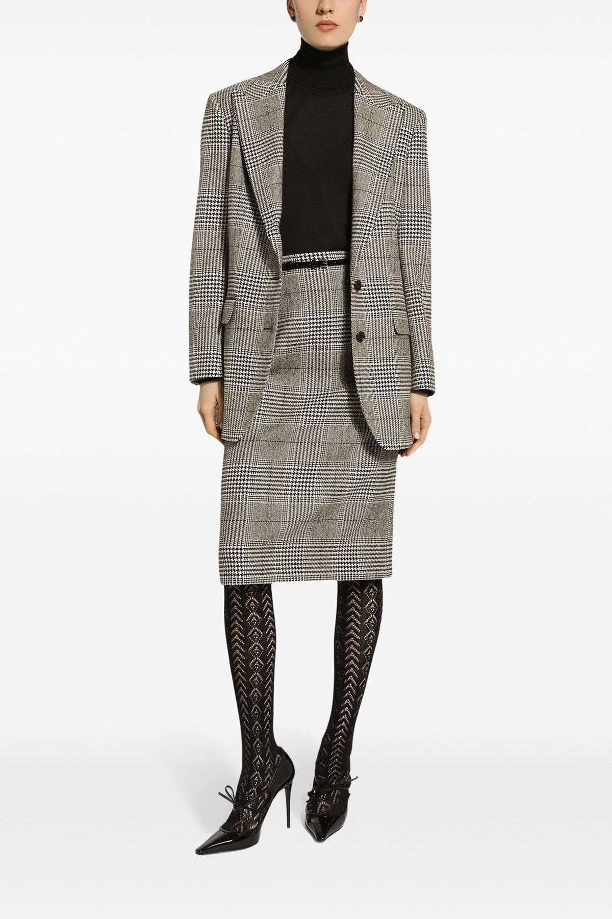 Dolce & Gabbana 'Pied de Poule' blazer Size XS / US 0-2 / IT 36-38 - 2 Thumbnail