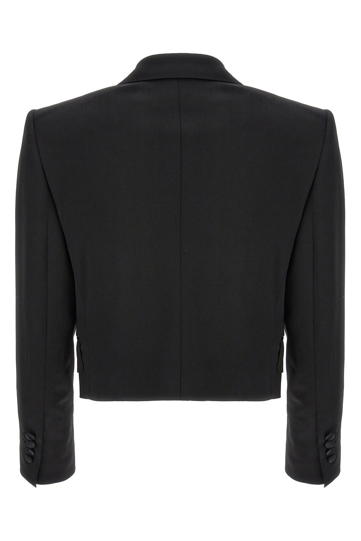 Dolce & Gabbana 'Tuxedo' crop blazer Size XS / US 0-2 / IT 36-38 - 3 Thumbnail