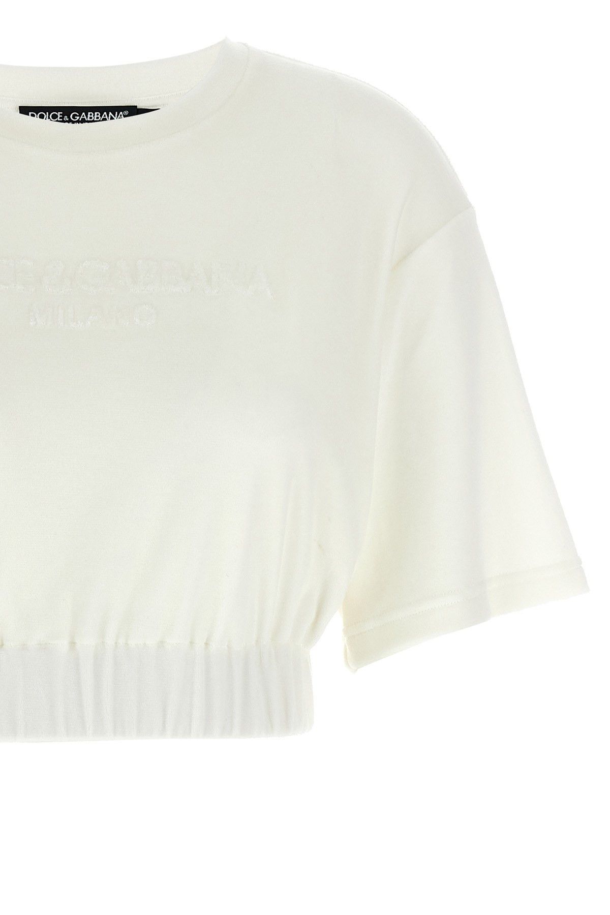 Dolce & Gabbana Logo chenille top Size M / US 6-8 / IT 42-44 - 4 Thumbnail