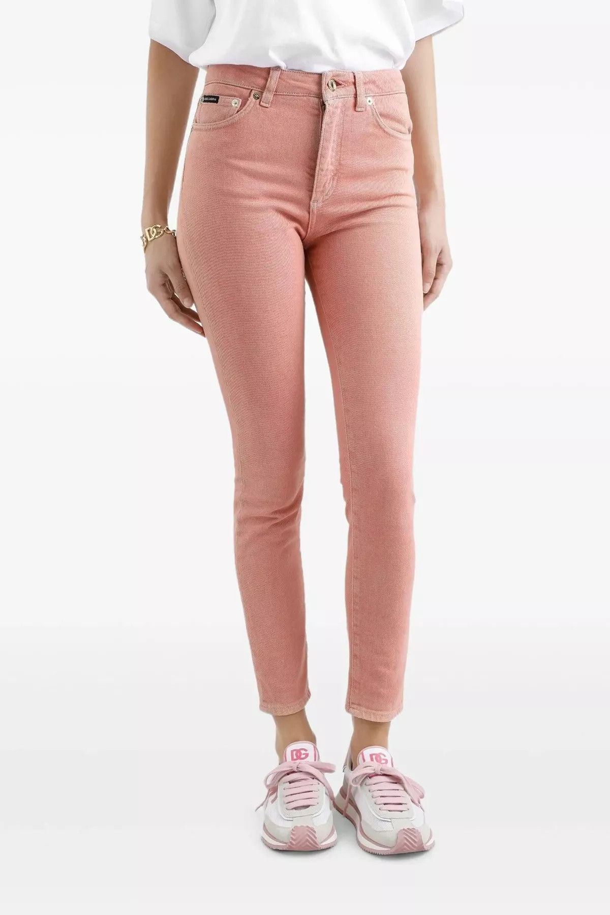 Dolce & Gabbana High waist jeans Size 28" / US 6 / IT 42 - 2 Thumbnail