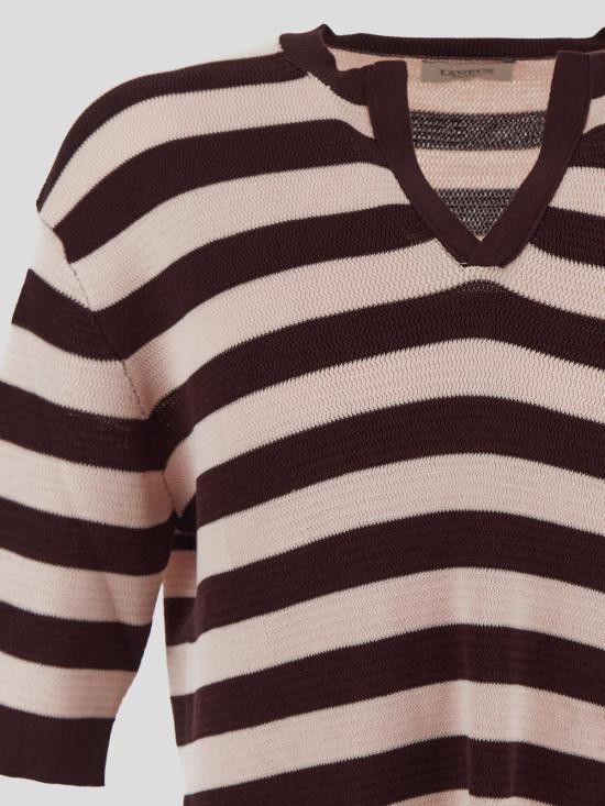 Laneus LANEUS Men Sweater S5LAUAJP001 920 Brown Size US S / EU 44-46 / 1 - 3 Thumbnail