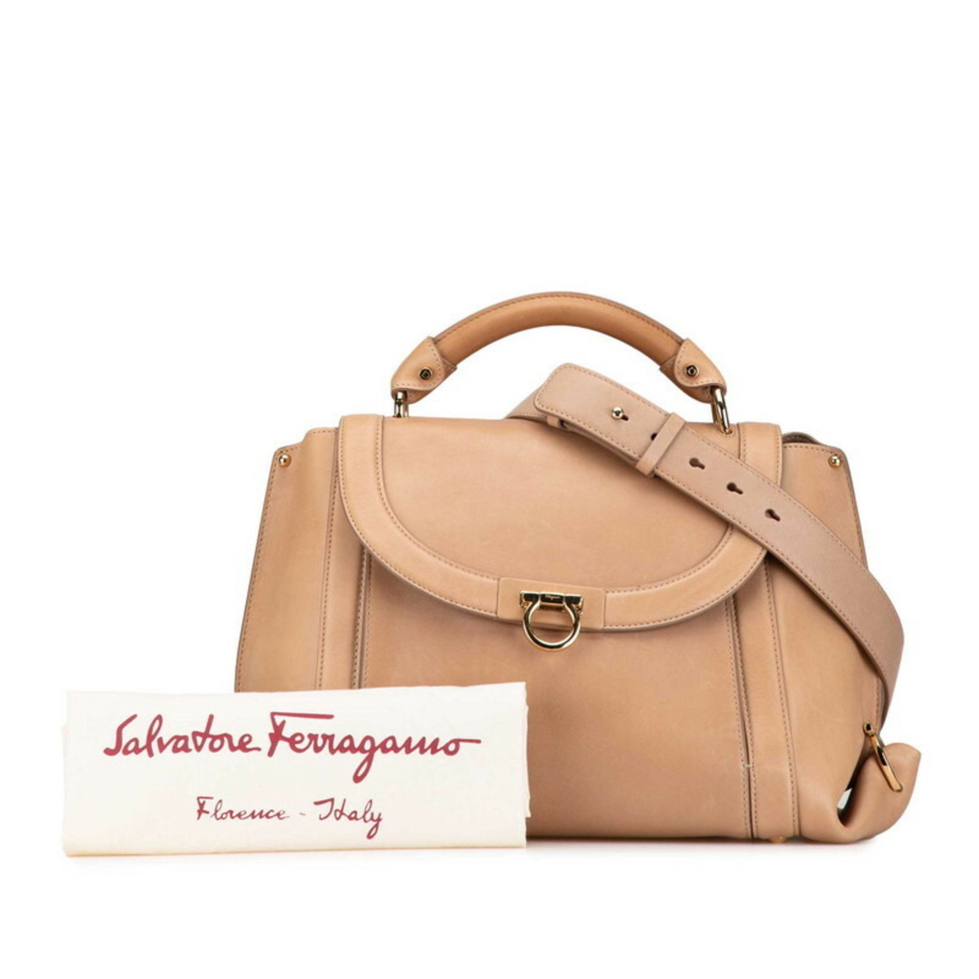 Salvatore Ferragamo Salvatore Ferragamo Gancini handbag Size ONE SIZE - 8 Thumbnail