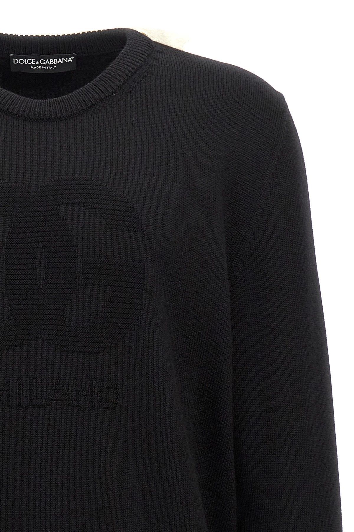 Dolce & Gabbana 'DG' intarsia sweater Size US L / EU 52-54 / 3 - 4 Thumbnail