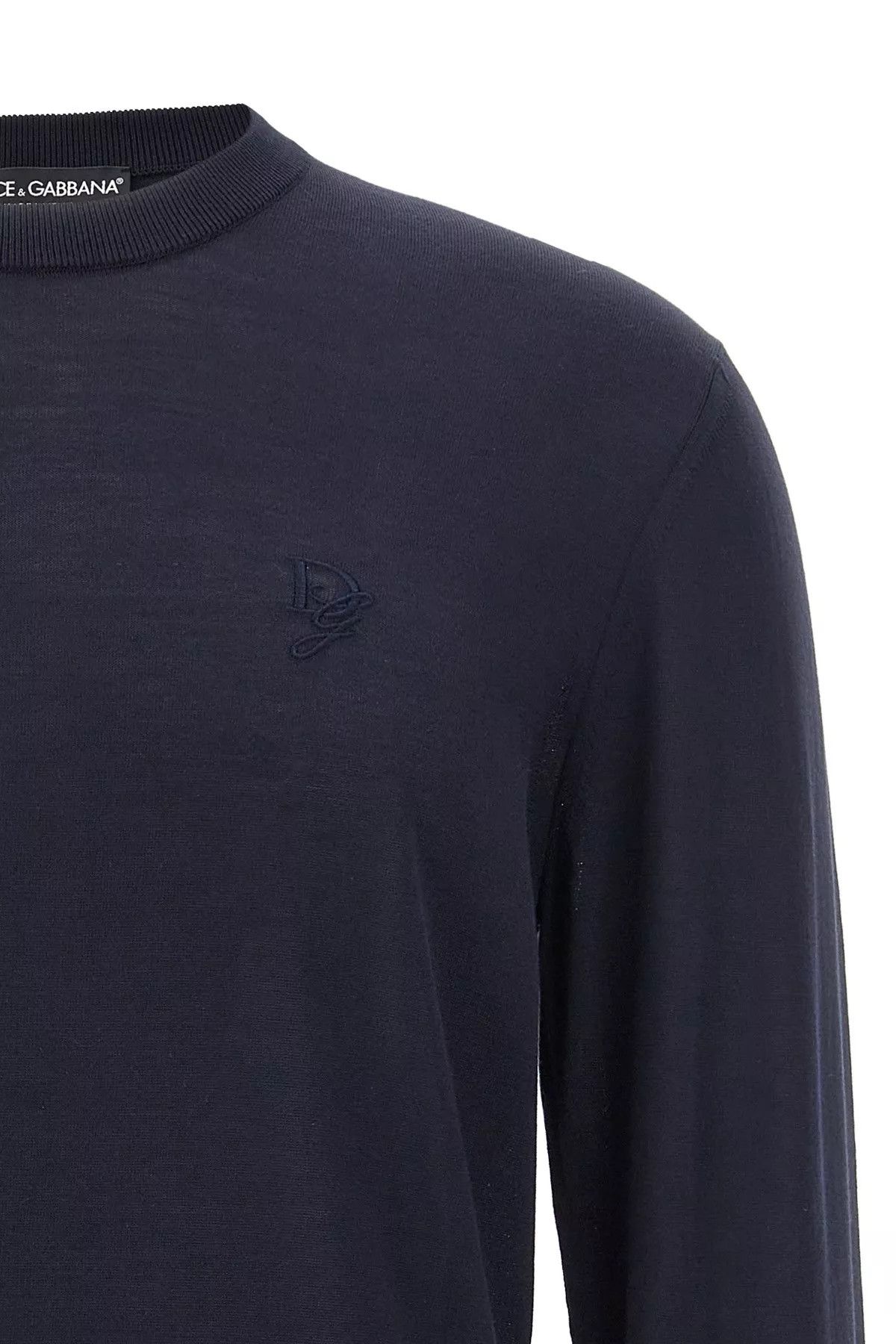 Dolce & Gabbana Logo embroidery sweater Size US XL / EU 56 / 4 - 4 Thumbnail
