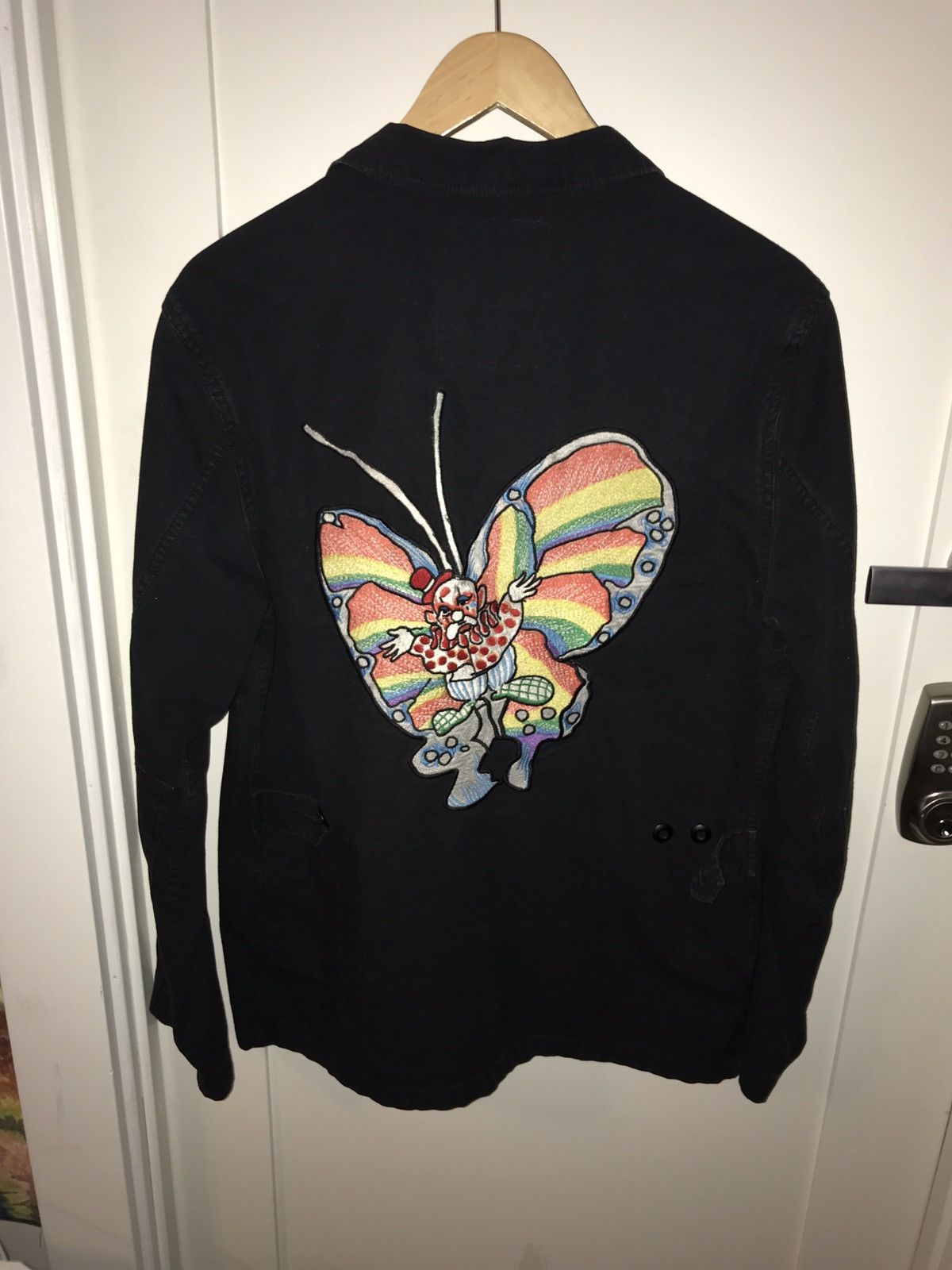 Supreme Supreme X Mark Gonzales Butterfly Clown Jacket | Grailed