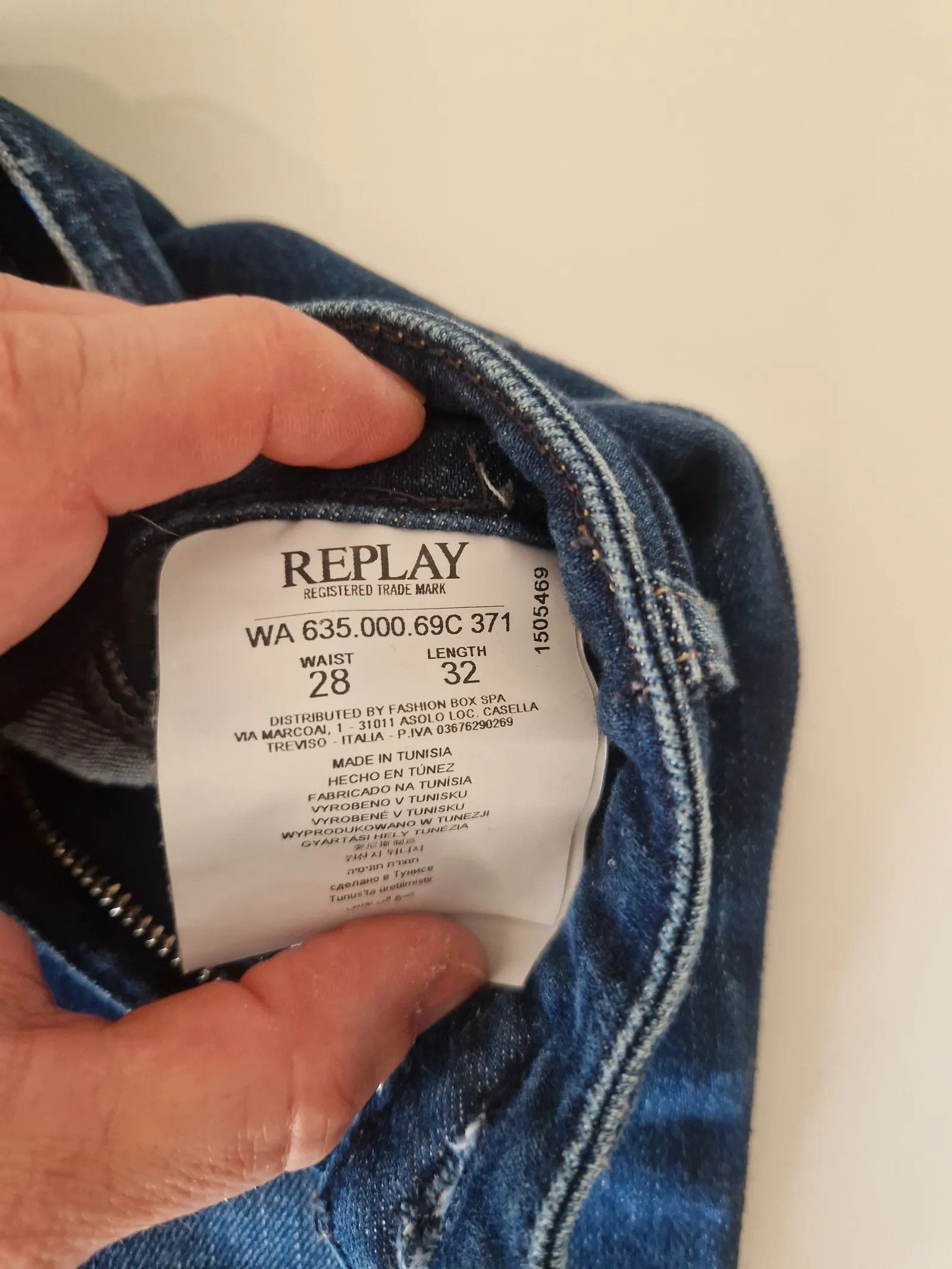 Replay Replay Replay Jeans Size 28" / US 6 / IT 42 - 3 Thumbnail