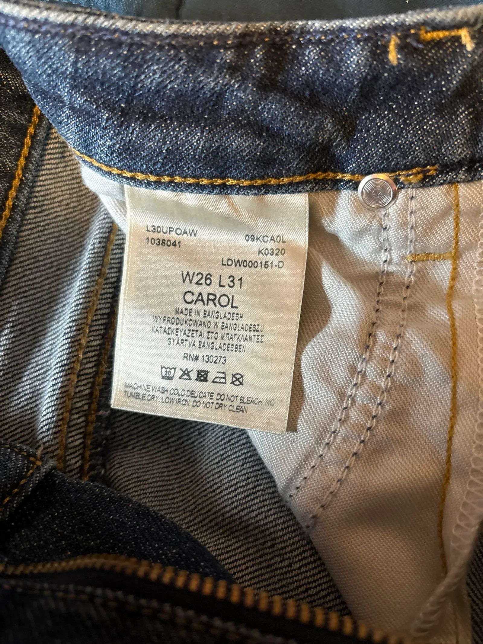 Lee Lee Carol Jeans Size 26" / US 2 / IT 38 - 2 Thumbnail