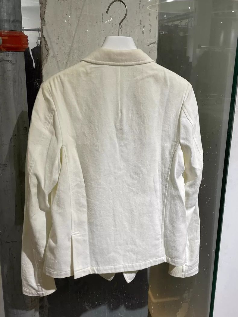 Yohji Yamamoto Y's by Yohji Yamamoto White Blazer-dmc Size US M / EU 48-50 / 2 - 4 Thumbnail