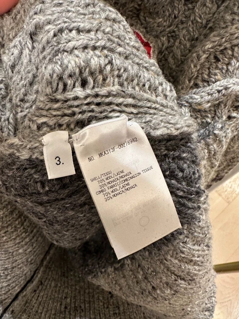 Thom Browne Thom Browne Classic Grey Pullover Sweater-dmc Size US M / EU 48-50 / 2 - 5 Thumbnail