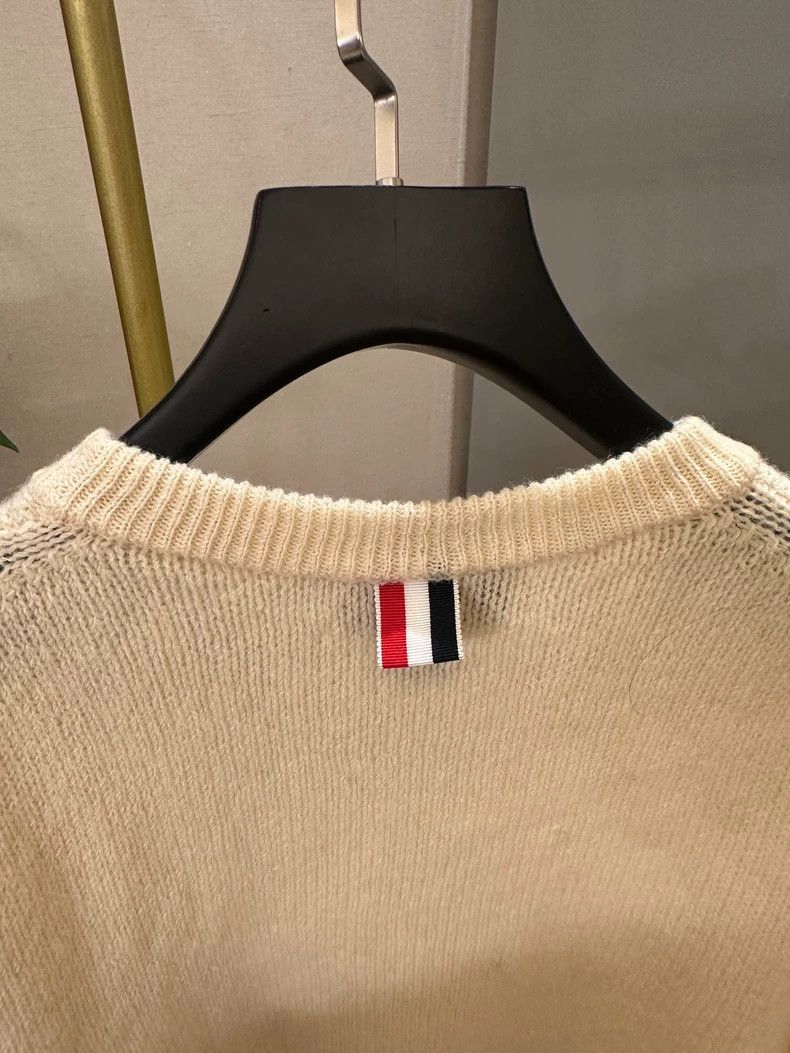 Thom Browne Thom Browne Classic Wool Sweater for Men-dmc Size US M / EU 48-50 / 2 - 7 Thumbnail