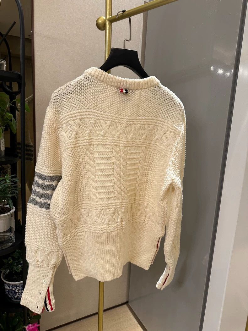 Classic Thom Browne Merino Wool Sweater-dmc