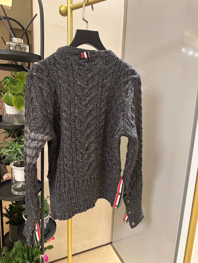 Thom Browne Thom Browne Classic Wool Sweater for Men-dmc Size US XS / EU 42 / 0 - 6 Thumbnail