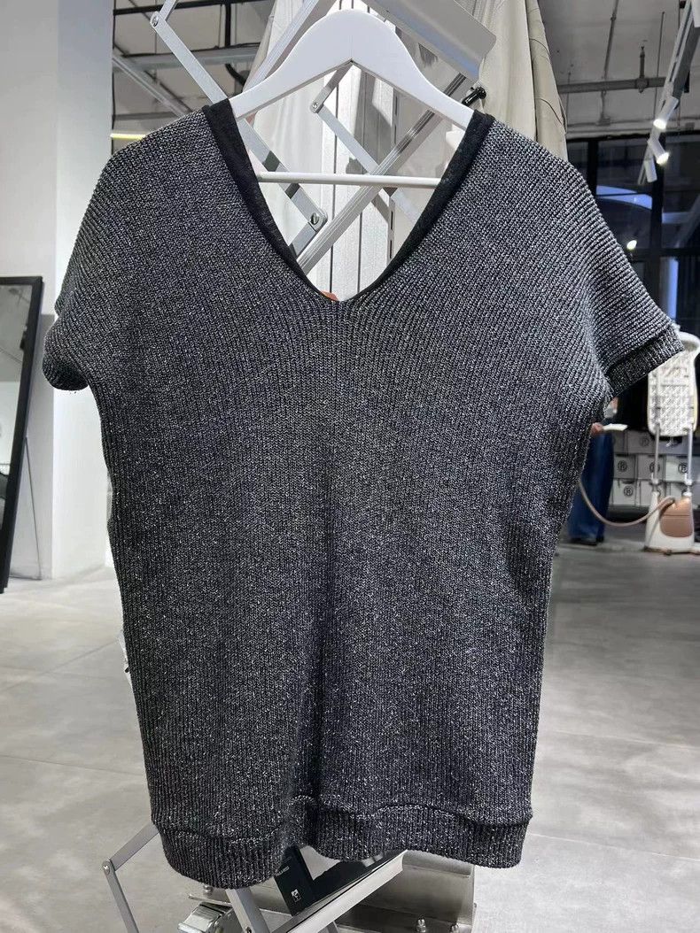 Y's Y's Double Layer Wool Knit Short Sleeve-dmc Size US S / EU 44-46 / 1 - 8 Thumbnail