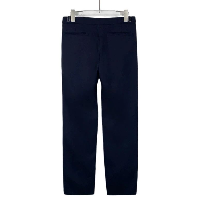 Dior Dior Navy Wool Casual Trousers 46R-dmc Size US 34 / EU 50 - 2 Thumbnail
