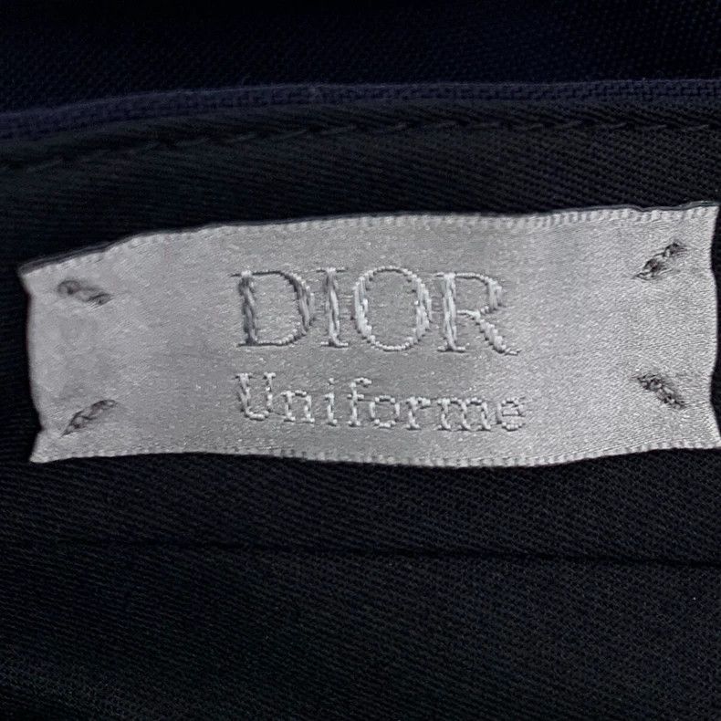 Dior Dior Navy Wool Casual Trousers 46R-dmc Size US 34 / EU 50 - 5 Thumbnail