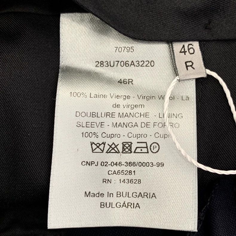 Dior Dior Navy Wool Casual Trousers 46R-dmc Size US 34 / EU 50 - 6 Thumbnail
