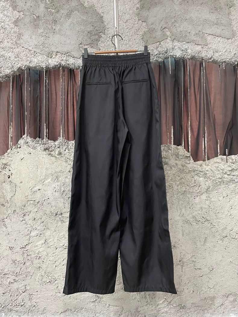 Prada Prada Logo Black Trousers-dmc Size US 31 - 2 Thumbnail