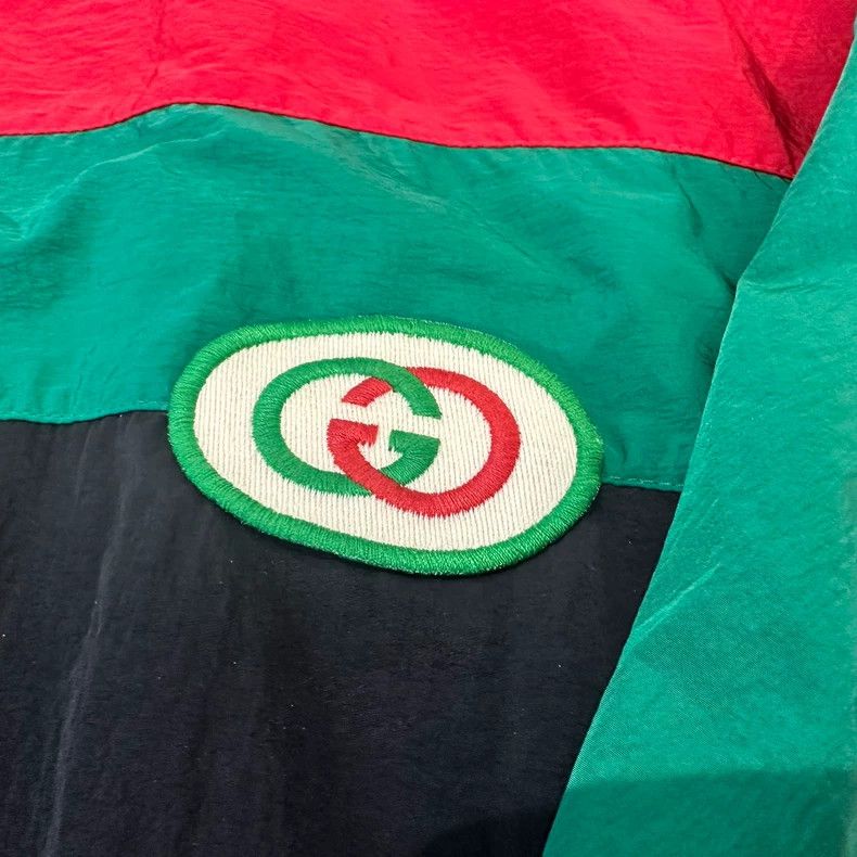 Gucci Gucci Classic Red Green Color Block Jacket-dmc Size US M / EU 48-50 / 2 - 2 Thumbnail
