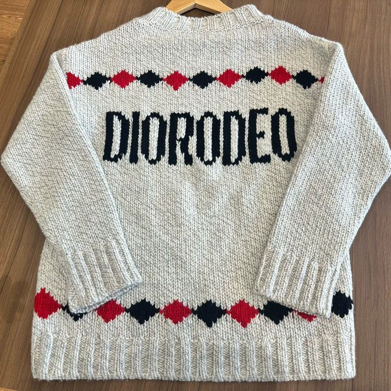 Dior Dior Equestrian Graphic Sweater-dmc Size US S / EU 44-46 / 1 - 2 Thumbnail