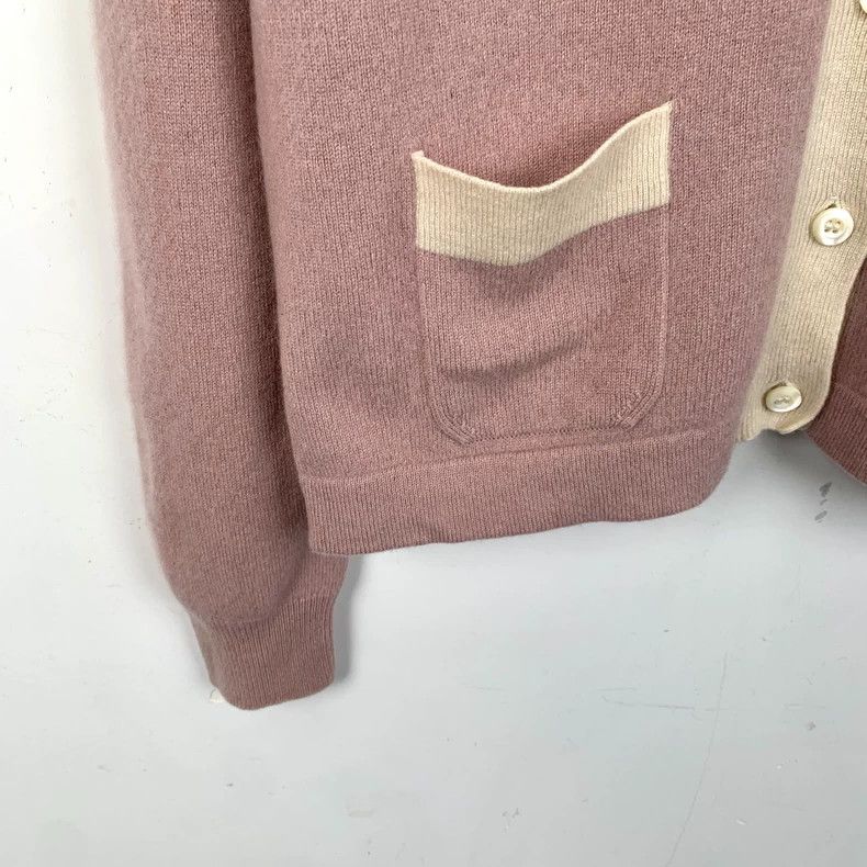 Prada Pink Cashmere Cardigan by Prada-dmc Size US M / EU 48-50 / 2 - 4 Thumbnail