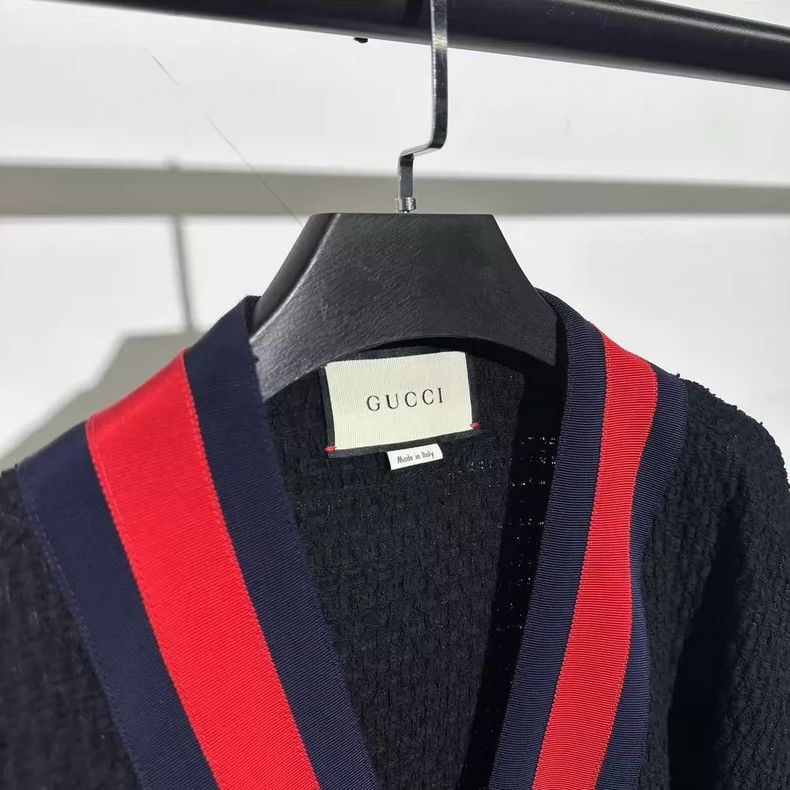 Gucci Gucci Red and Blue Striped Cardigan-dmc Size US M / EU 48-50 / 2 - 3 Thumbnail
