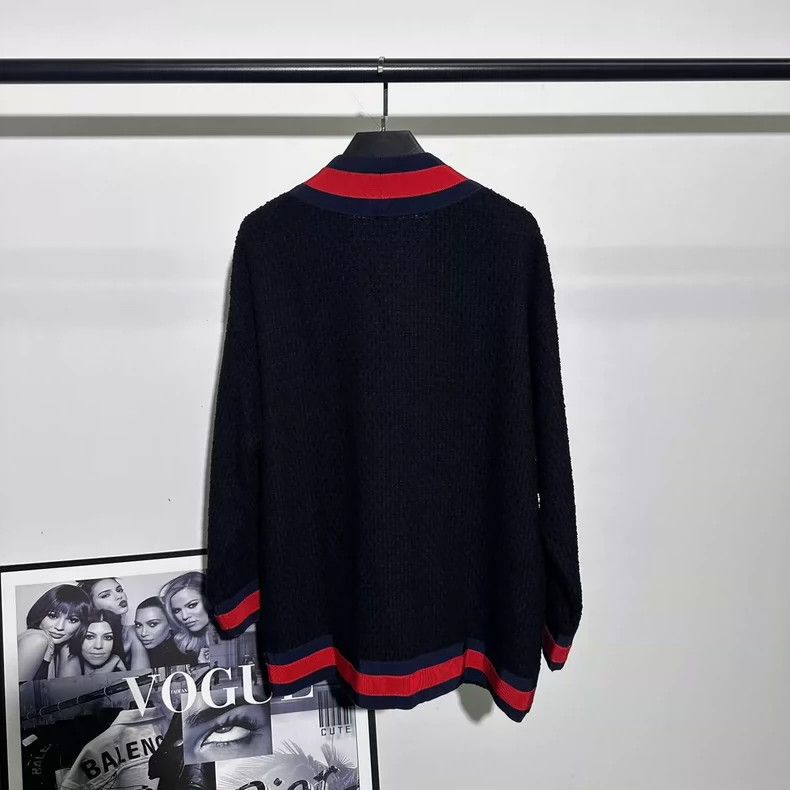 Gucci Gucci Red and Blue Striped Cardigan-dmc Size US M / EU 48-50 / 2 - 2 Thumbnail