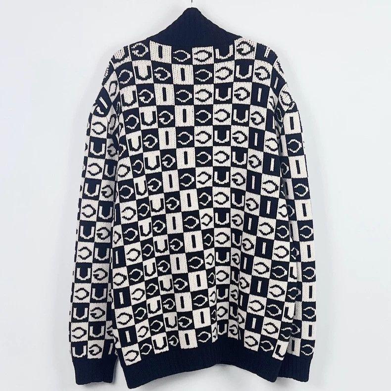 Gucci Gucci Black and White Logo Sweater-dmc Size US L / EU 52-54 / 3 - 2 Thumbnail