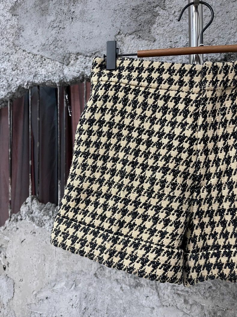 Dior Dior Houndstooth Pattern Shorts-dmc Size US 36 / EU 52 - 3 Thumbnail