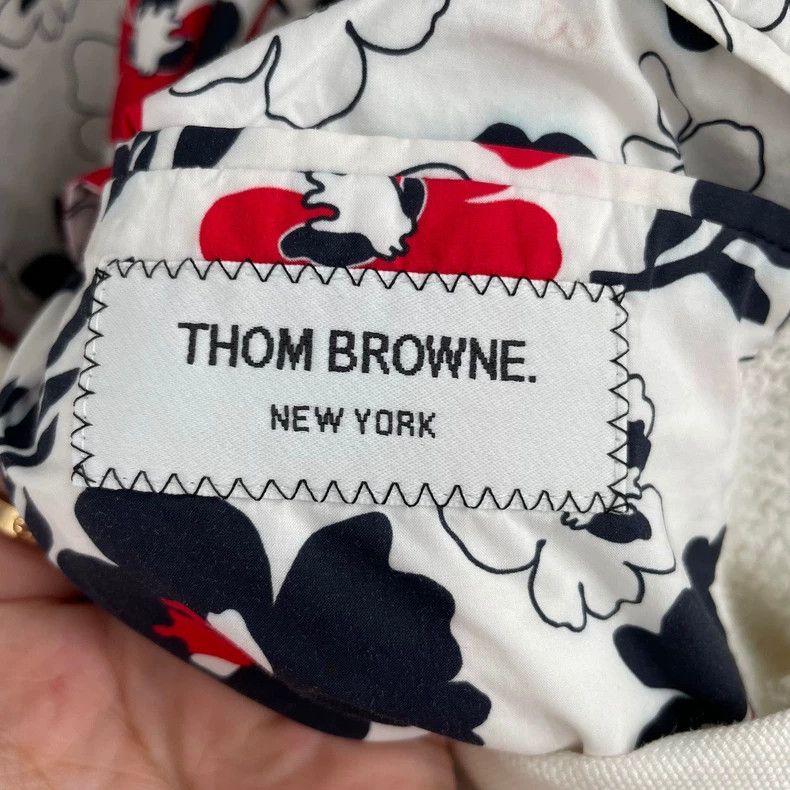 Thom Browne Thom Browne White Suit Jacket-dmc Size US M / EU 48-50 / 2 - 3 Thumbnail