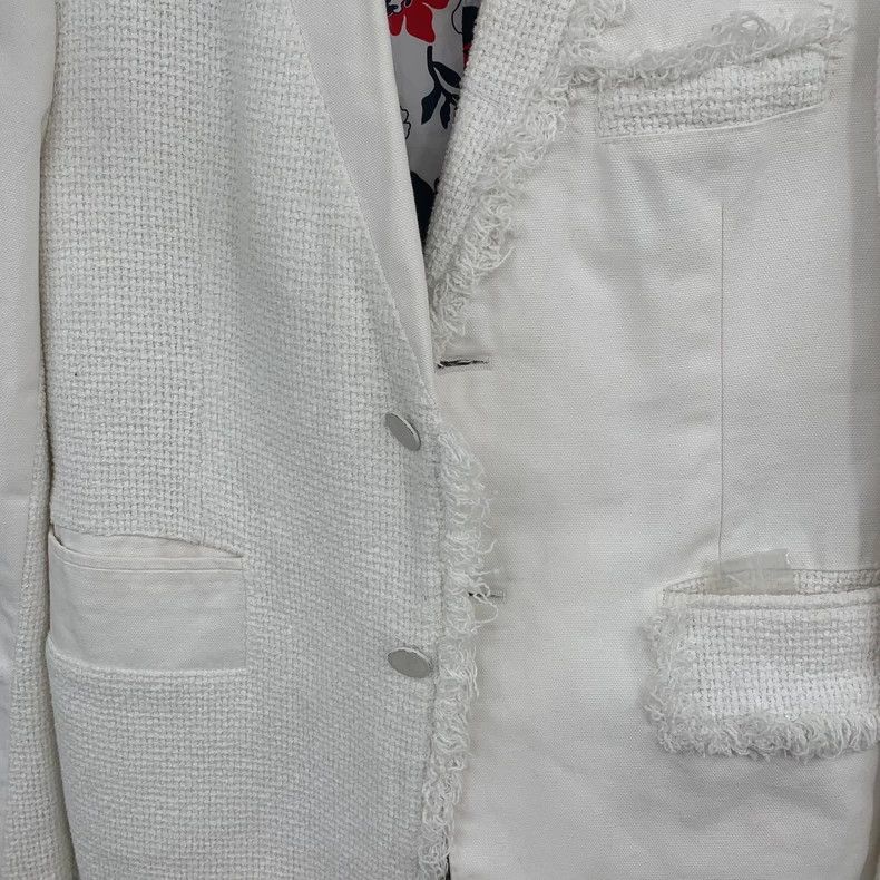 Thom Browne Thom Browne White Suit Jacket-dmc Size US M / EU 48-50 / 2 - 7 Thumbnail
