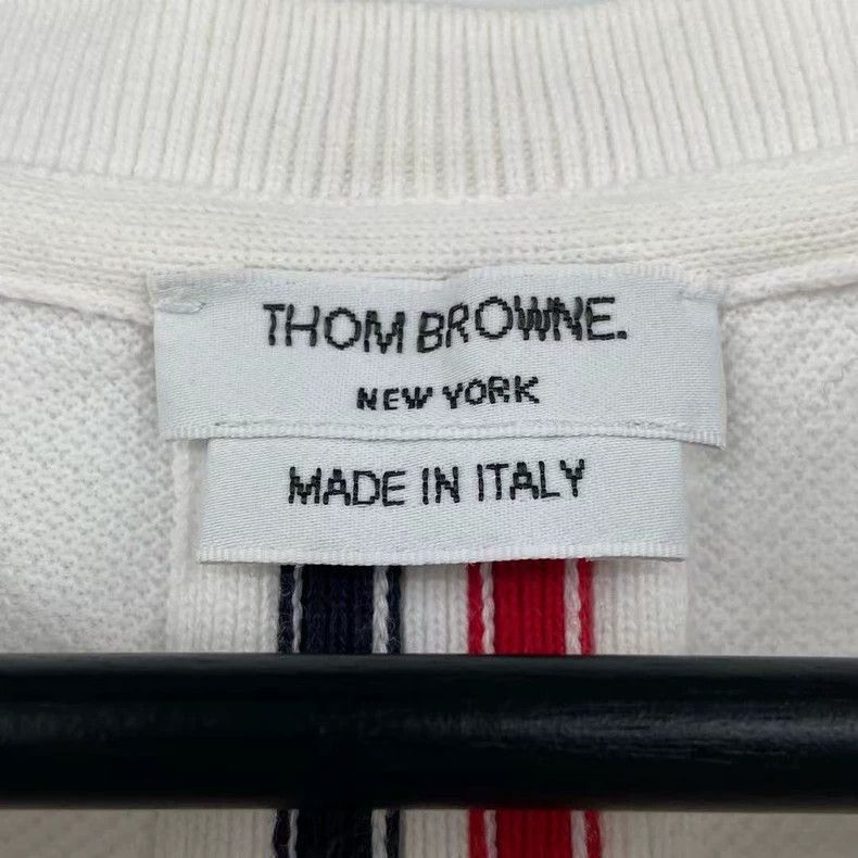 Thom Browne Thom Browne Short Sleeve Waffle Knit Shirt-dmc Size US S / EU 44-46 / 1 - 3 Thumbnail
