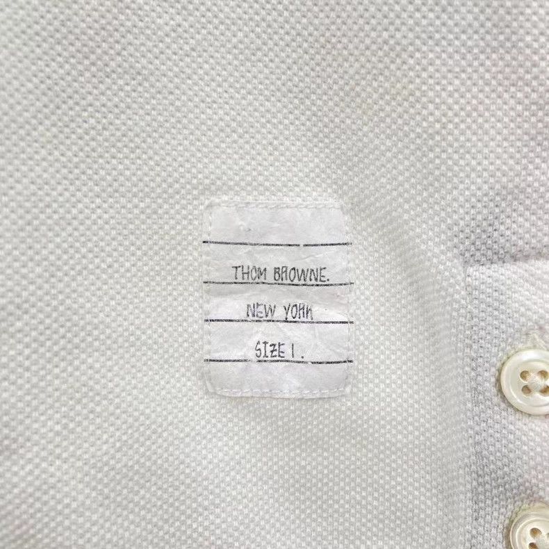 Thom Browne Thom Browne Short Sleeve Waffle Knit Shirt-dmc Size US S / EU 44-46 / 1 - 5 Thumbnail