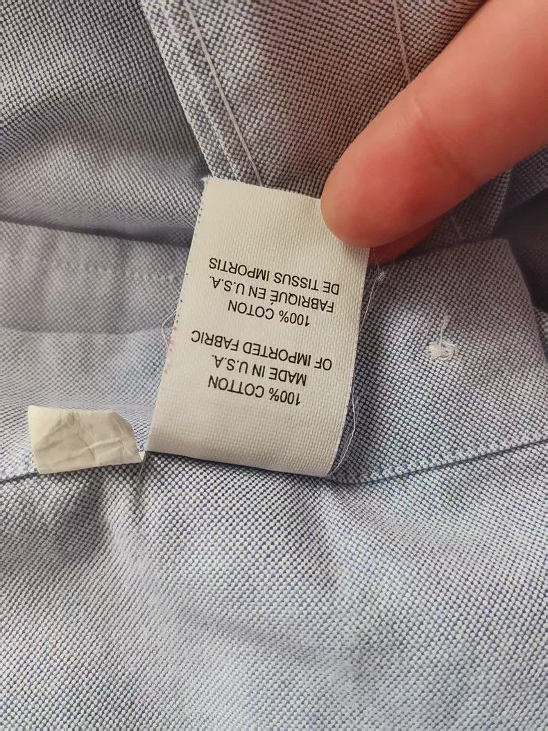 Thom Browne Blue Striped Long Sleeve Shirt-dmc