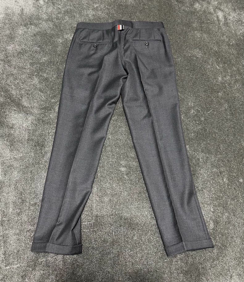Thom Browne Slim Fit Low Rise Trousers by Thom Browne-dmc Size US 38 / EU 54 - 6 Thumbnail
