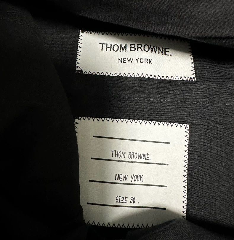 Thom Browne Slim Fit Low Rise Trousers by Thom Browne-dmc Size US 38 / EU 54 - 3 Thumbnail