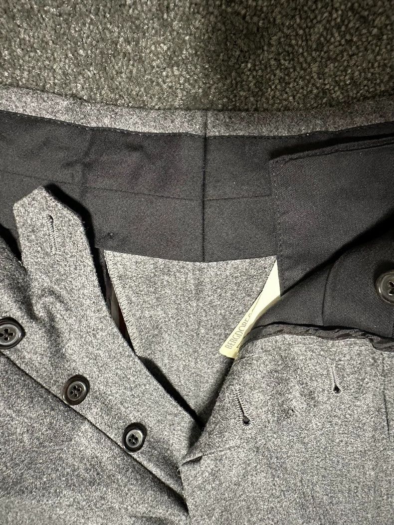 Thom Browne Thom Browne Flannel Trousers with Four Bars-dmc Size US 32 / EU 48 - 4 Thumbnail