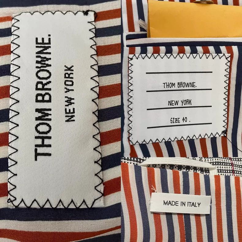 Thom Browne Thom Browne Women's Fringe Suit Jacket-dmc Size US L / EU 52-54 / 3 - 3 Thumbnail
