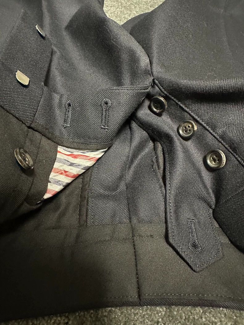 Thom Browne Thom Browne Tailored Navy Side Stripe Pants-dmc Size US 34 / EU 50 - 2 Thumbnail