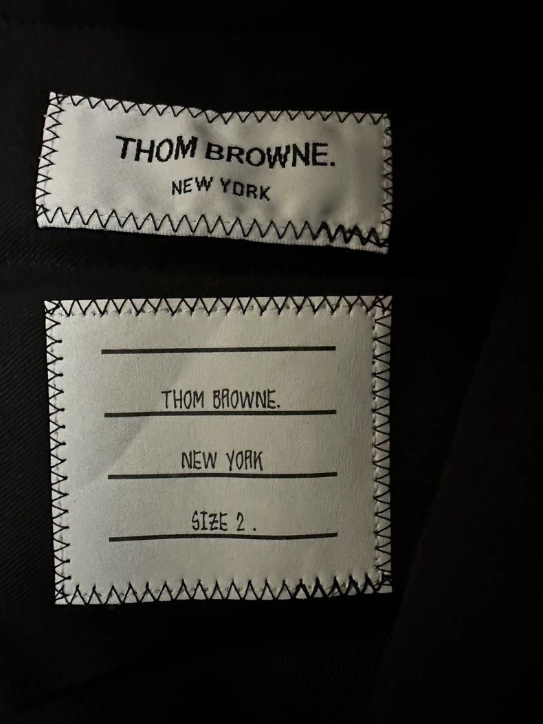 Thom Browne Thom Browne Tailored Navy Side Stripe Pants-dmc Size US 34 / EU 50 - 3 Thumbnail