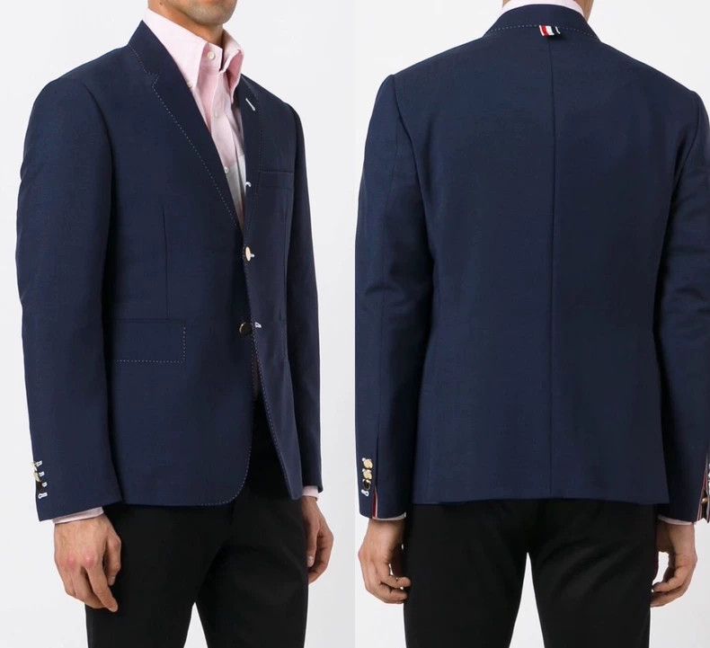 Thom Browne Thom Browne Classic Illusion Design Jacket-dmc Size US M / EU 48-50 / 2 - 6 Thumbnail
