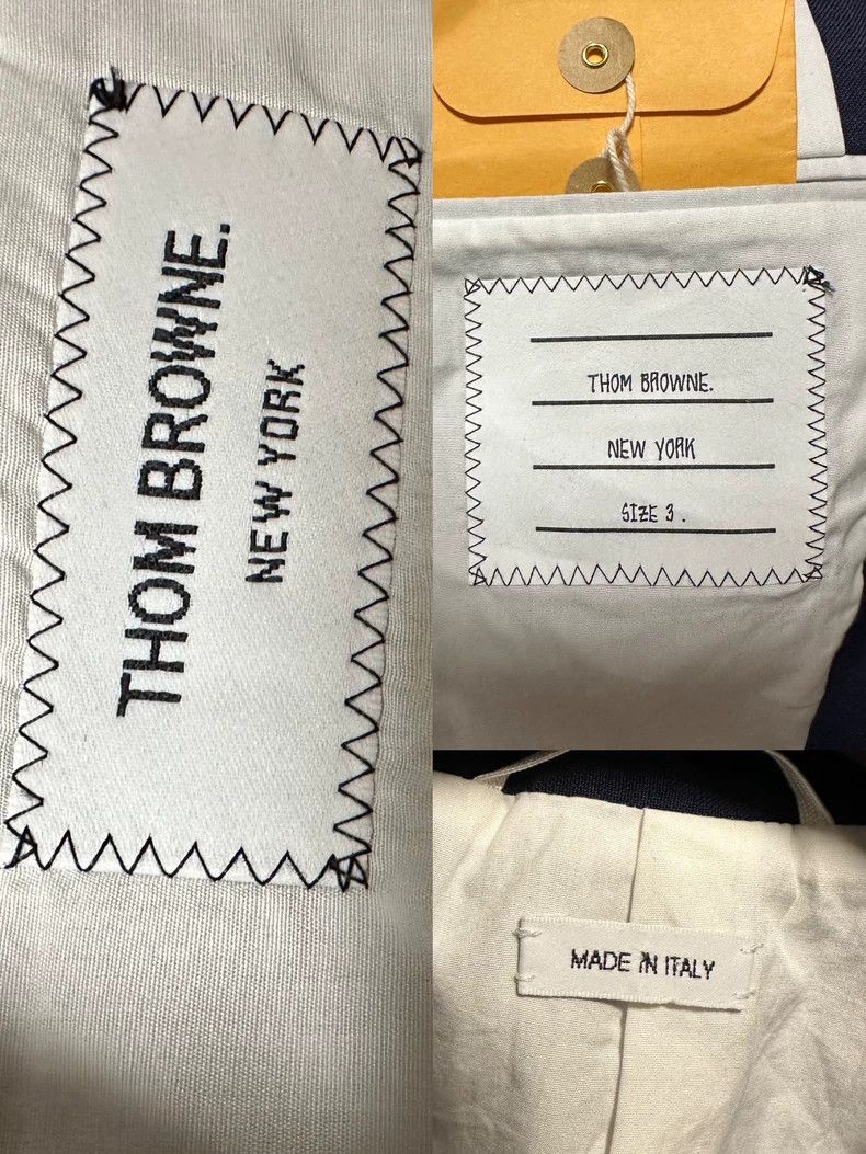 Thom Browne Thom Browne Classic Illusion Design Jacket-dmc Size US M / EU 48-50 / 2 - 3 Thumbnail