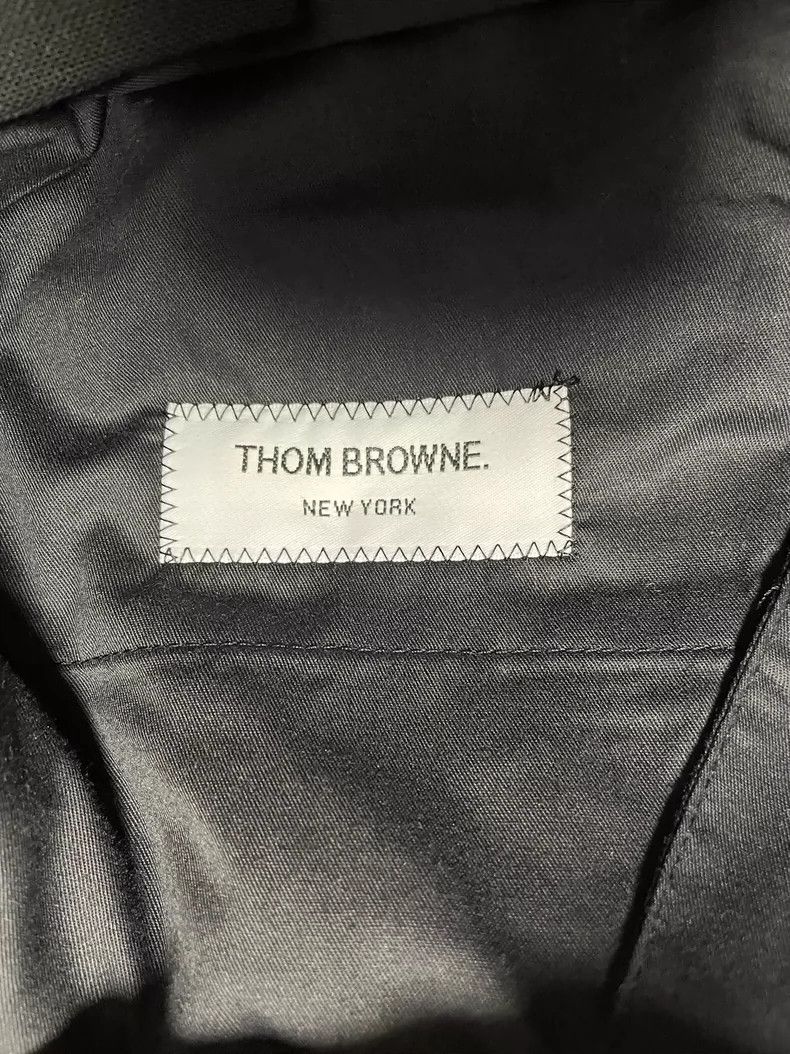Thom Browne Black Low Waist Pants by Thom Browne-dmc Size US 38 / EU 54 - 3 Thumbnail